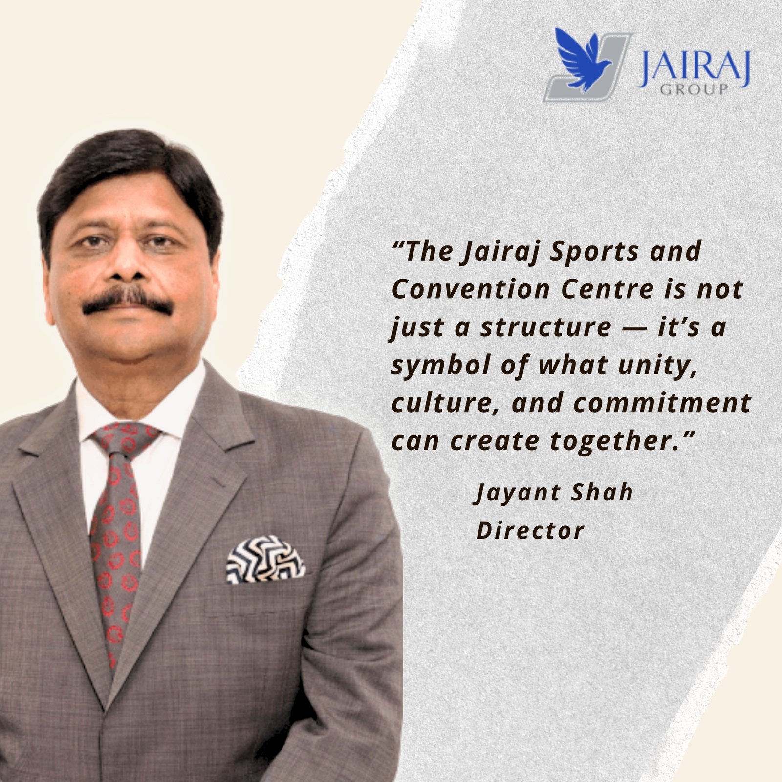 Jayant Shah Pune Builder jayant shah chairman of jairaj group pune